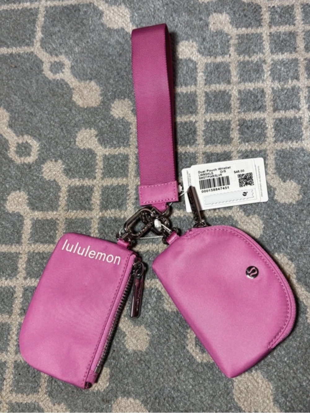lululemon dual pouch wristlet